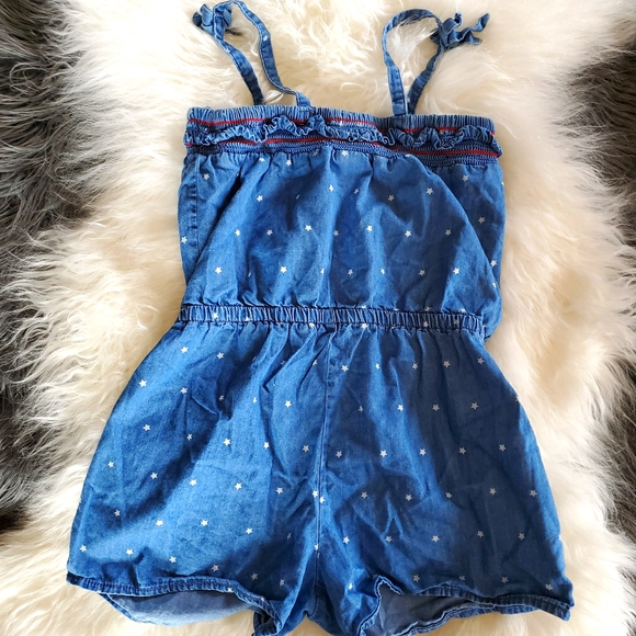 Girls Cat & Jack Romper - Picture 4 of 4